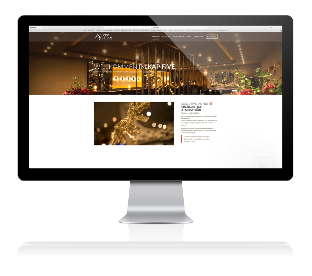 Spack! Medien - Webseite - Webdesign